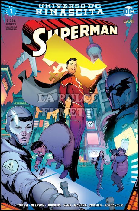 SUPERMAN #   116 - SUPERMAN 1 - VARIANT - RINASCITA